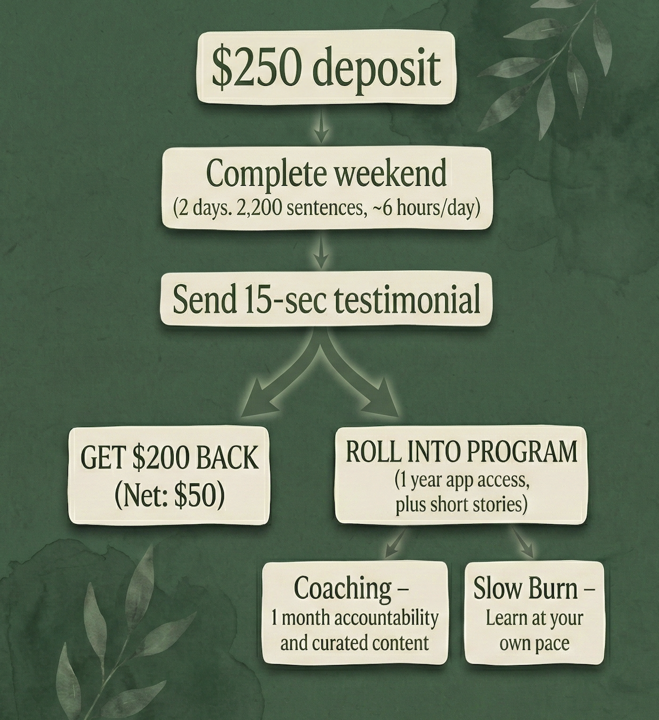 Pricing Options Flowchart